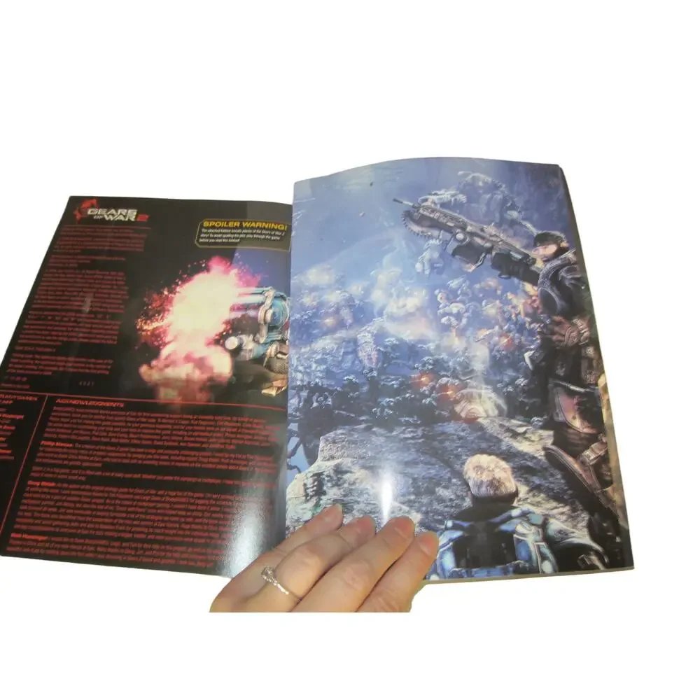 Gears of War 2 Official BradyGames Strategy Guide Xbox 360 Epic Games